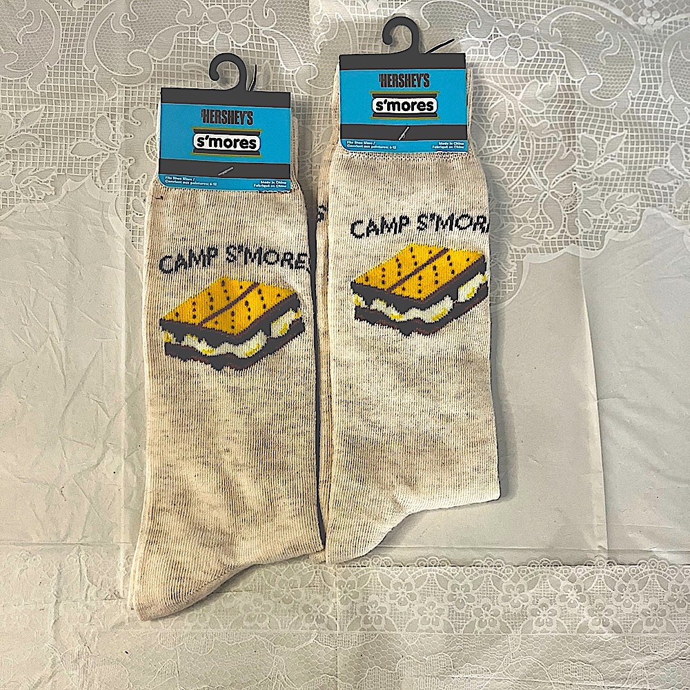 Hershey's S'mores Camp Socks